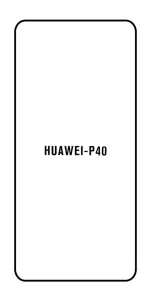 Hydrogel - ochranná fólie - Huawei P40  (case friendly)