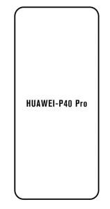 Hydrogel - ochranná fólie - Huawei P40 Pro (case friendly)