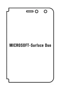 Hydrogel - ochranná fólie - Microsoft Surface Duo 2 - pravá strana