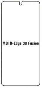 Hydrogel - ochranná fólie - Motorola Edge 30 Fusion (case friendly)