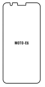 Hydrogel - ochranná fólie - Motorola Moto E6 (case friendly)