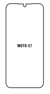 Hydrogel - ochranná fólie - Motorola Moto E7  (case friendly)