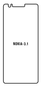 Hydrogel - ochranná fólie - Nokia 3.1 (case friendly)