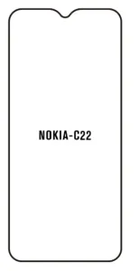 Hydrogel - ochranná fólie - Nokia C22 (case friendly)