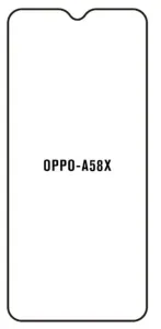 Hydrogel - ochranná fólie - OPPO A58X 5G (case friendly)