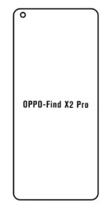 Hydrogel - ochranná fólie - OPPO Find X2 Pro (case friendly)