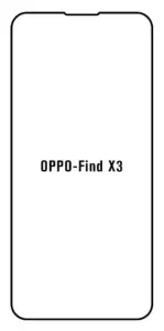 Hydrogel - ochranná fólie - OPPO Find X3 5G (case friendly)