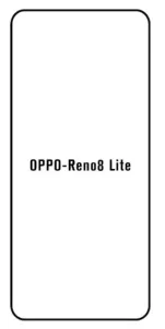 Hydrogel - ochranná fólie - OPPO Reno8 lite