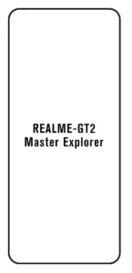 Hydrogel - ochranná fólie - Realme GT 2 Explorer Master