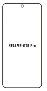 Hydrogel - ochranná fólie - Realme GT5 Pro (case friendly)