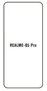 Hydrogel - ochranná fólie - Realme Q5 Pro