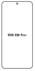 Hydrogel - ochranná fólie - Vivo X90 Pro+ (case friendly)