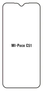 Hydrogel - ochranná fólie - Xiaomi Poco C51 (case friendly)