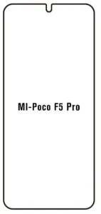 Hydrogel - ochranná fólie - Xiaomi Poco F5 Pro (case friendly)