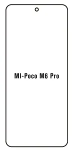 Hydrogel - ochranná fólie - Xiaomi Poco M6 Pro (case friendly)