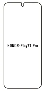 Hydrogel - Privacy Anti-Spy ochranná fólie - Huawei Honor Play 7T Pro