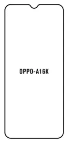 Hydrogel - Privacy Anti-Spy ochranná fólie - OPPO A16K