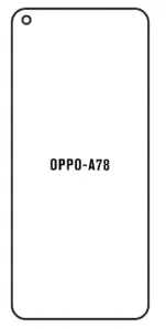Hydrogel - Privacy Anti-Spy ochranná fólie - OPPO A78 4G