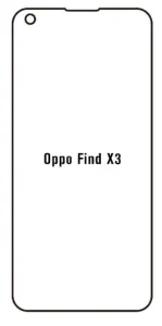 Hydrogel - Privacy Anti-Spy ochranná fólie - OPPO Find X3 5G