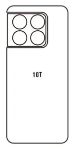 Hydrogel - matná zadní ochranná fólie - OnePlus 10T/Ace Pro
