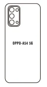 Hydrogel - matná zadní ochranná fólie - OPPO A54 5G