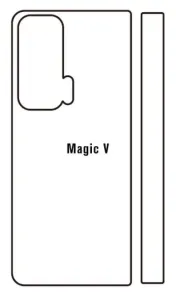 Hydrogel - zadní ochranná fólie - Huawei Honor Magic V