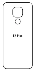 Hydrogel - zadní ochranná fólie - Motorola Moto E7 Plus