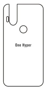 Hydrogel - zadní ochranná fólie - Motorola One Hyper