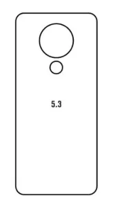 Hydrogel - zadní ochranná fólie - Nokia 5.3