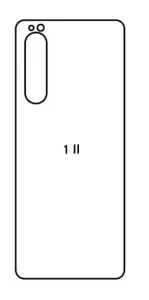 Hydrogel - zadní ochranná fólie - Sony Xperia 1 II #3259556