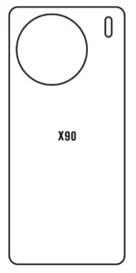 Hydrogel - zadní ochranná fólie - Vivo X90