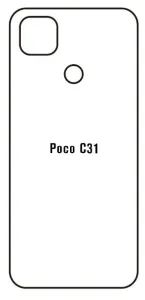 Hydrogel - zadní ochranná fólie - Xiaomi Poco C31 #3257181