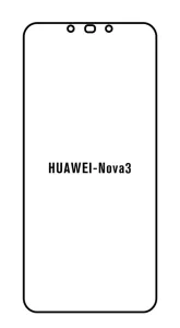 UV Hydrogel s UV lampou - ochranná fólie - Huawei Nova 3