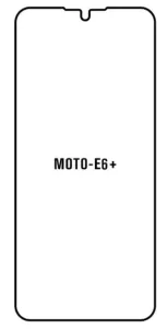 UV Hydrogel s UV lampou - ochranná fólie - Motorola Moto E6+/E6 Plus