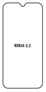 UV Hydrogel s UV lampou - ochranná fólie - Nokia 2.2