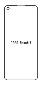 UV Hydrogel s UV lampou - ochranná fólie - OPPO Reno5 Z 5G