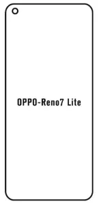 UV Hydrogel s UV lampou - ochranná fólie - OPPO Reno7 Lite 5G