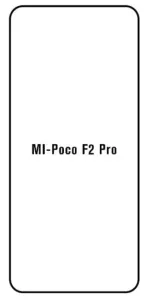 UV Hydrogel s UV lampou - ochranná fólie - Xiaomi Poco F2 Pro
