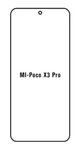 UV Hydrogel s UV lampou - ochranná fólie - Xiaomi Poco X3 Pro