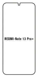 UV Hydrogel s UV lampou - ochranná fólie - Xiaomi Redmi Note 13 Pro+ 5G