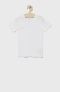 Dětské bavlněné tričko Hype bílá barva, hladký #4303994
