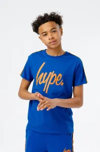 Dětské bavlněné tričko Hype tmavomodrá barva, s potiskem #4862181