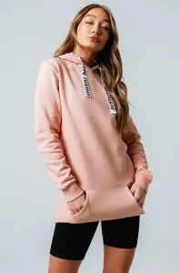 Šaty Hype růžová barva, mini, jednoduché #5962615