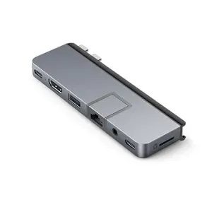 HyperDrive DUO PRO 7-in-2 USB-C Hub, šedý