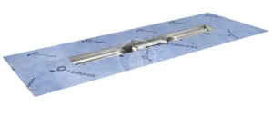 I-Drain Drain Drain Linear 72 Nerezový sprchový žlab, délka 800 mm, s hydroizolací ID5M08001X1