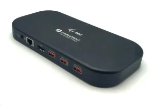 iTec Thunderbolt 3/USB-C Dual 4K Dock.St. + USB-C to DisplayPort Cable (1, 5 m) + PD 60W