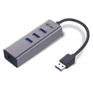 i-tec Metal HUB 3 Port USB 3.0 + Gigabit Ethernet