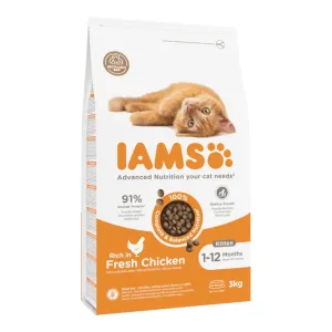 IAMS Advanced Nutrition Kitten Fresh Chicken - 3 kg