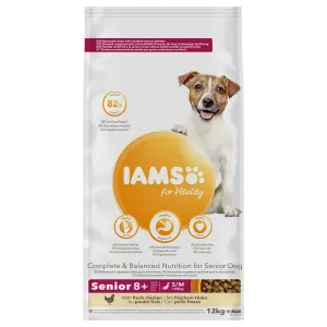 IAMS Advanced Nutrition Senior Small & Medium Dog s kuřecím - 12 kg