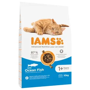 Výhodné balení IAMS 2 x velké balení - Vitality Adult Sea Fish - 2 x 10 kg